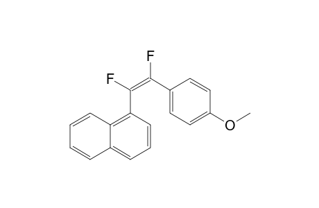 (Z)-1,2-Difluoro-1-(4-methoxyphenyl)-2-(1-naphthyl)ethene