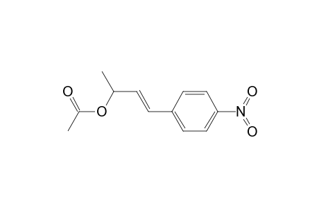 3-Buten-2-ol, 4-(4-nitrophenyl)-, acetate (ester), (E)-