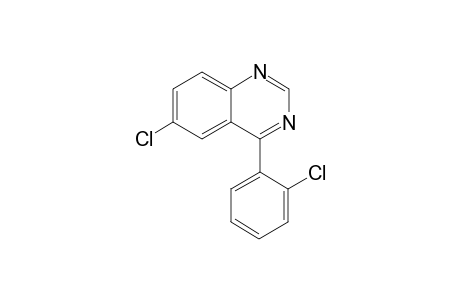 6-Chloro-4-(2-chlorophenyl)chinazoline