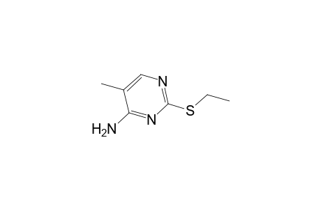 4-Pyrimidinamine, 2-(ethylthio)-5-methyl-