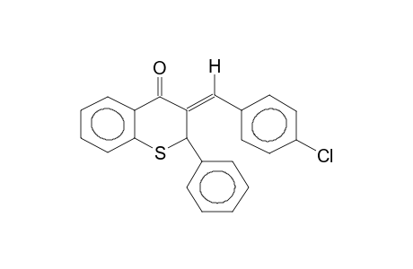 (3Z)-3-(4-chlorobenzylidene)-2-phenyl-thiochroman-4-one