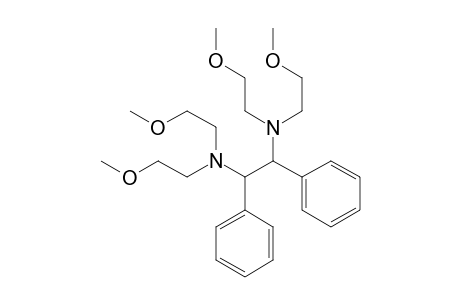 N,N,N',N'-tetrakis(2-methoxyethyl)-1,2-diphenylethane-1,2-diamine