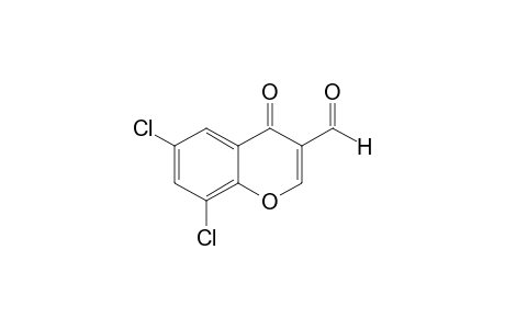 6,8-dichloro-4-oxo-4H-1-benzopyran-3-carboxaldehyde