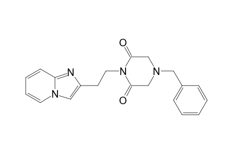 2-[2-(4-BENZYL-2,6-DIOXOPIPERAZINO)-ETHYL]-IMIDAZO-[1,2-A]-PYRIDINE
