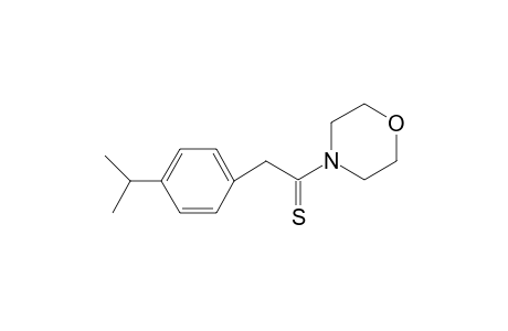 Morpholine, 4-[2-[4-(1-methylethyl)phenyl]-1-thioxoethyl]-