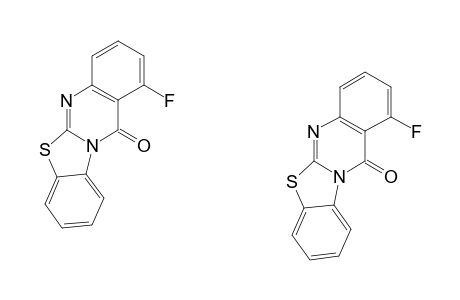 1-FLUORO-12H-[1,3]-THIAZOLO-[2,3-B]-QUINAZOLIN-12-ONE