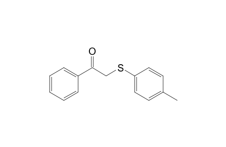 .alpha.-(p-Methylphenylthio)acetophenone