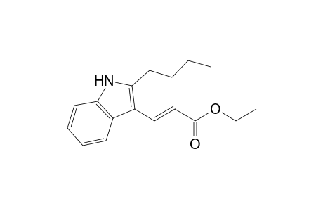 Ethyl 3-(2-butylindol-3-yl)prop-2-enoate