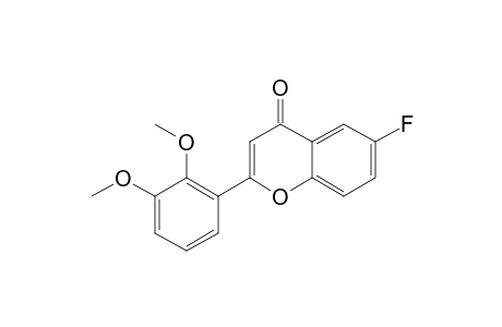 6-FLUORO-2ï,3ï-DIMETHOXYFLAVONE