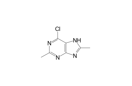 6-chloro-2,8-dimethylpurine