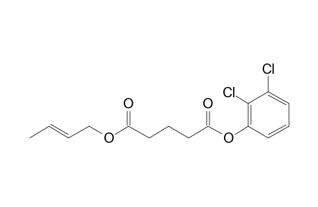 Glutaric acid, 2,3-dichlorophenyl but-2-en-1-yl ester