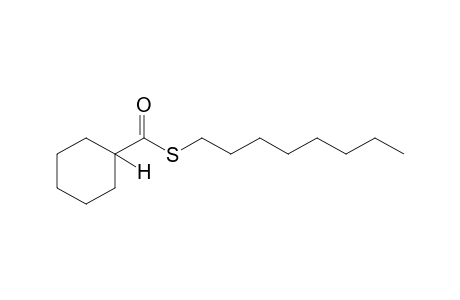 cyclohexanecarbothioic acid, S-octyl ester