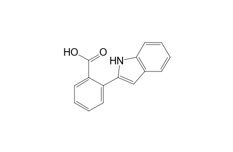 o-(indol-2-yl)benzoic acid