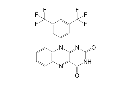 10-[3,5-bis(trifluoromethyl)phenyl]benzo[g]pteridine-2,4-dione