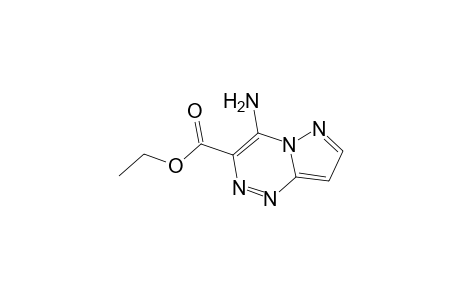 Pyrazolo[5,1-c][1,2,4]triazine-3-carboxylic acid, 4-amino-, ethyl ester