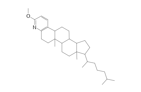 Cholest-3-eno[3,4-b]pyridine, 2'-methoxy-
