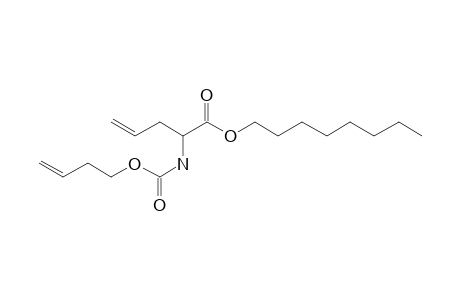 2-Aminopent-4-enoic acid, N-(but-3-en-1-yloxycarbonyl)-, octyl ester