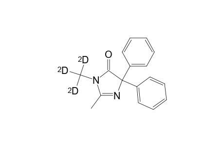 4H-Imidazol-4-one, 3,5-dihydro-2-methyl-3-(methyl-D3)-5,5-diphenyl-