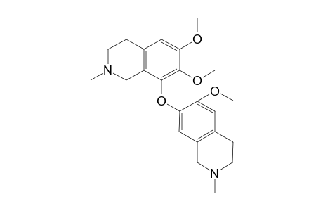 6,7-dimethoxy-8-[(6-methoxy-2-methyl-3,4-dihydro-1H-isoquinolin-7-yl)oxy]-2-methyl-3,4-dihydro-1H-isoquinoline