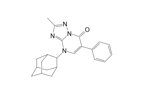 2-Methyl-4-adamantyl-6-phenyl-1,2,4-triazolo[1,5-a]pyrimidin-7-one