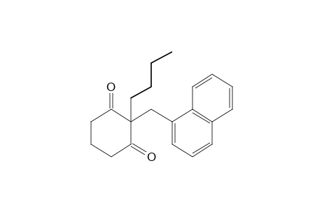 2-butyl-2-(1-naphthylmethyl)-1,3-cyclohexanedione