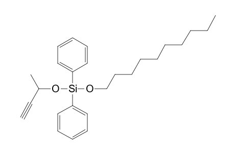 Silane, diphenyl(but-3-yn-2-yloxy)decyloxy-