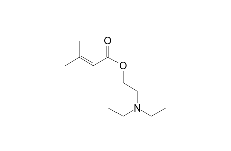 3-Methylbut-2-enoic acid, 2-diethylaminoethyl ester