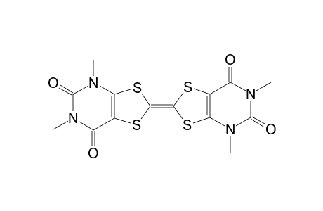 (2E)-2-(4,6-dimethyl-5,7-dioxo-[1,3]dithiolo[4,5-d]pyrimidin-2-ylidene)-4,6-dimethyl-[1,3]dithiolo[4,5-d]pyrimidine-5,7-dione