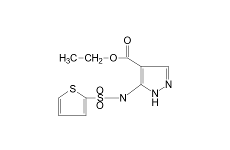 5-(2-thiophenesulfonamido)pyrazole-4-carboxylic acid, ethyl ester