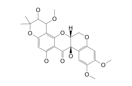 4',5'-Dihydro-11,5'-dihydroxy-4'-methoxytephrosin