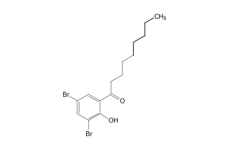 3',5'-dibromo-2'-hydroxynonanophenone