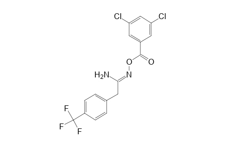 O-(3,5-dichlorobenzoyl)-2-(alpha,alpha,alpha-trifluoro-p-tolyl)acetamidoxime