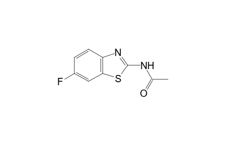 Acetamide, N-(6-fluorobenzothiazol-2-yl)-