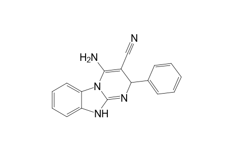 4-AMINO-1,2-DIHYDRO-2-PHENYLPYRIMIDO-[1,2-A]-BENZIMIDAZOLE-3-CARBONITRILE