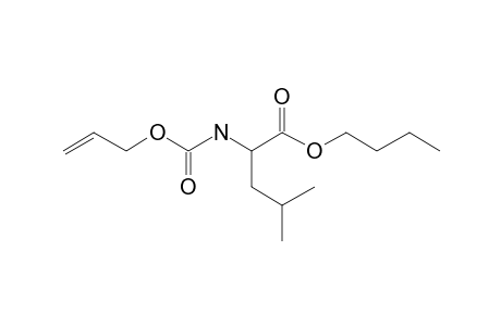 L-Leucine, N-allyloxycarbonyl-, butyl ester