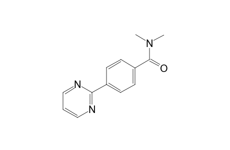 N,N-dimethyl-4-(pyrimidin-2-yl)benzamide