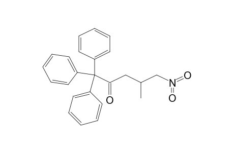 4-Methyl-5-nitro-1,1,1-triphenyl-pentan-2-one