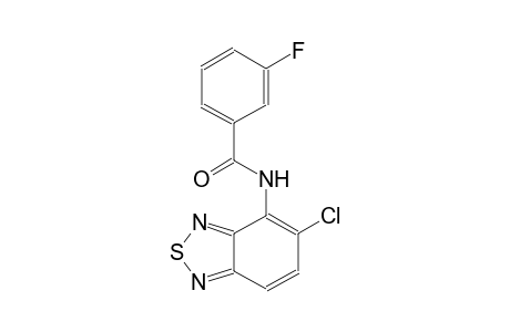 benzamide, N-(5-chloro-2,1,3-benzothiadiazol-4-yl)-3-fluoro-