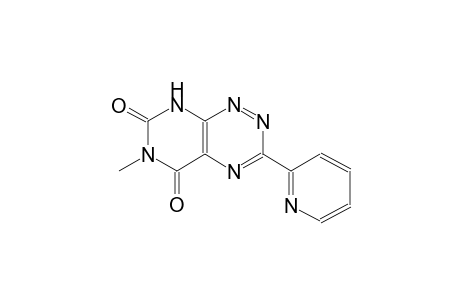 pyrimido[5,4-e][1,2,4]triazine-5,7(6H,8H)-dione, 6-methyl-3-(2-pyridinyl)-