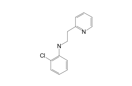 2-[2-(o-chloroanilino)ethyl]pyridine