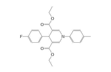 4-(4-fluorophenyl)-1-(4-methylphenyl)-4H-pyridine-3,5-dicarboxylic acid diethyl ester