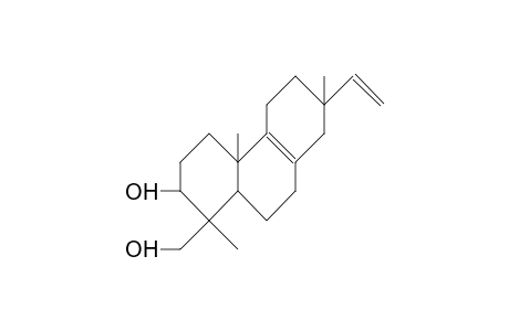 1,4a,7-trimethyl-1-methylol-7-vinyl-3,4,5,6,8,9,10,10a-octahydro-2H-phenanthren-2-ol