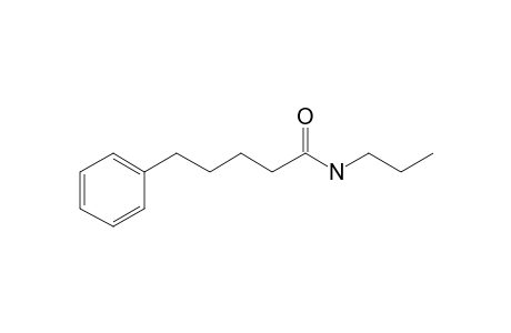 Valeramide, 5-phenyl-N-propyl-