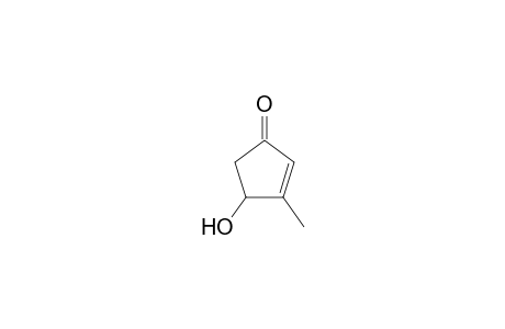 4-hydroxy-3-methylcyclopent-2-en-1-one