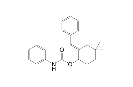 (E)-2-Benzylidene-4,4-dimethylcyclohexyl N-phenylcarbamate