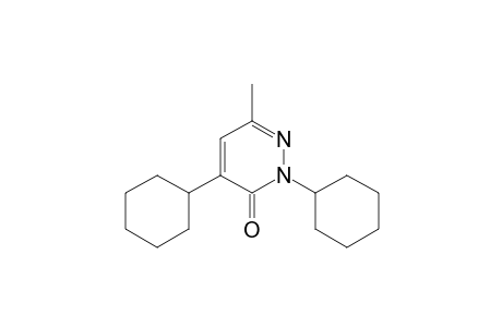 2,4-DICYClOHEXYL-6-METHYL-3(2H)-PYRIDAZINONE