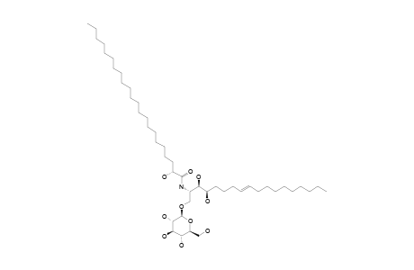 1-O-BETA-D-GLUCOPYRANOSYL-(2S,3S,4R,8E)-2-[(2'R)-2-HYDROXYLBEHENOYLAMINO]-8-OCTADECENE-1,3,4-TRIOL