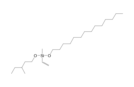 Silane, methylvinyl(3-methylpentyloxy)tetradecyloxy-