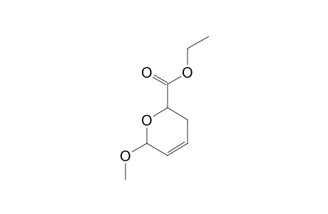 2H-Pyran-2-carboxylic acid, 3,6-dihydro-6-methoxy-, ethyl ester