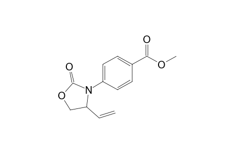 4-(2-keto-4-vinyl-oxazolidin-3-yl)benzoic acid methyl ester